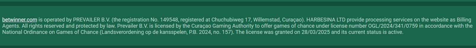 Зеркало Betwinner Израиль