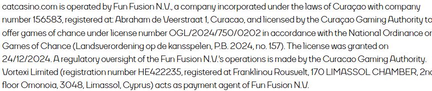 Платежи Cat Casino Израиль